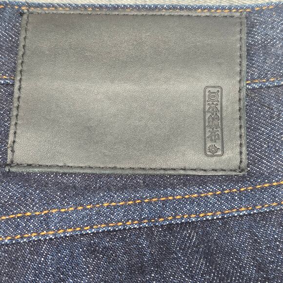 Rag & Bone Dark Wash Cuff‎ Japanese Selvedge Jeans Size 27 - Picture 9 of 14